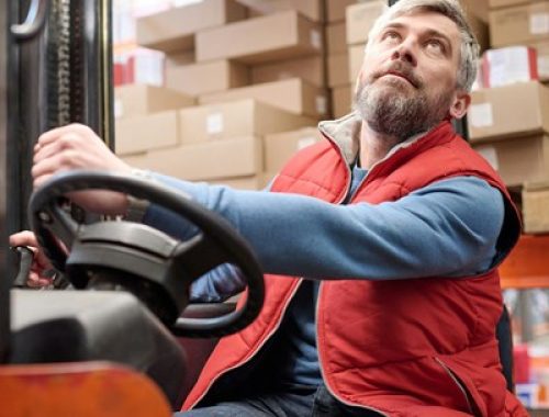 Gabelstabelfahrer